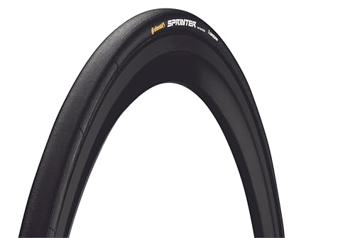Continental Sprinter, Bicycle Tire Unisex-Adult, Black, 28" x 22mm