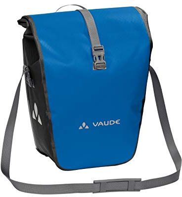 VAUDE Aqua Back Single Borsa per bicicletta, 1 borsa per la ruota posteriore (24 l), impermeabile, made in Germany