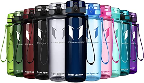 Super Sparrow Borraccia Sportiva & Bottiglia Bambini Senza Perdite 500ml Borraccia Scuola Senza BPA