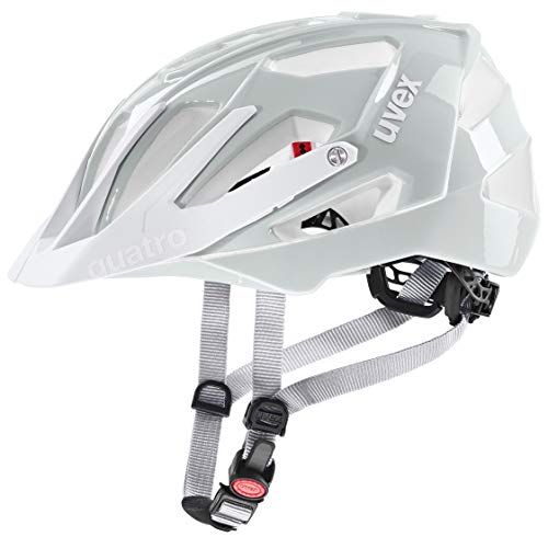 Uvex quatro, casco MTB sicuro unisex, regolazione individuale delle dimensioni, cchermo regolabile, papyrus, 56-60 cm