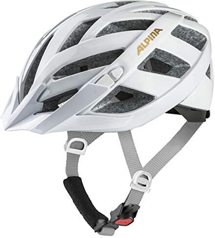 ALPINA PANOMA Classic, Caschi da Ciclismo Women's, White-Prosecco, 52-57