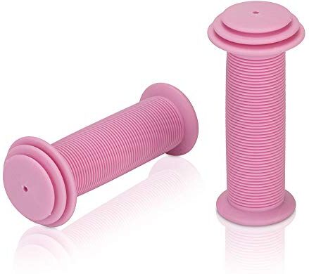 XLC Impugnature per bicicletta per bambini, 100 mm, colore: rosa