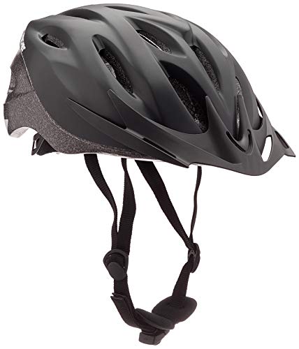 Fischer Casco da bici per adulti, nero, S/M