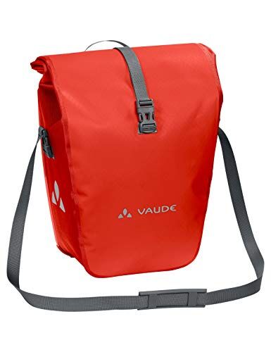 VAUDE Aqua Back Single Borsa per bicicletta, 1 borsa per la ruota posteriore (24 l), impermeabile, made in Germany