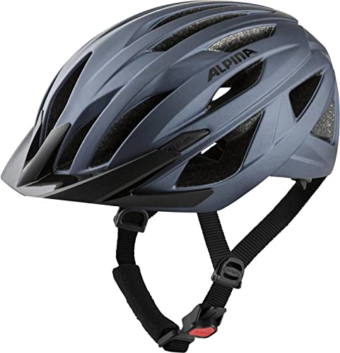 ALPINA Parana, Casco da Bicicletta Unisex Adulto, Indigo Matt, 55-59 cm