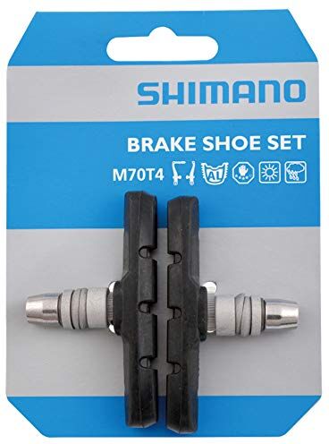 Shimano M70T4  Pattino del Freno, Colore: Nero