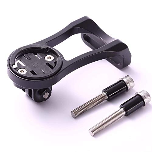 Panmout Best Tek Supporto esteso per manubrio della bicicletta, per adattatore NiteRider, action cam per lo sport, Garmin Edge 25/130/200/ 500/510/520/800/810/820/1000/1030