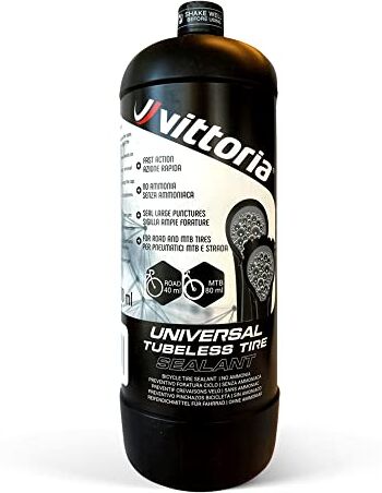 Vittoria Prevention Latex Tubeless Sealant 1000ml, nero, universale, one size