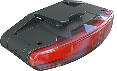 SKS GERMANY Infinity Universal REARLIGHT Fanale posteriore per portapacchi Infinity universale (universale, batteria ricaricabile, tecnologia LED, durata fino a 5 ore, approvazione StVZO)