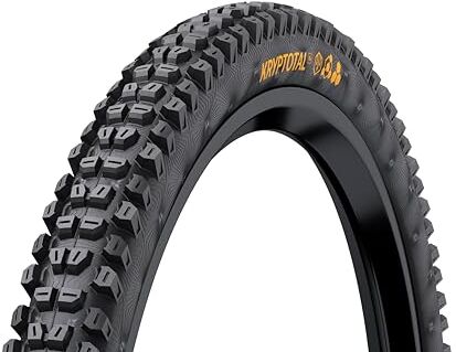 Continental Kryptotal-R, Bicycle Tire Unisex-Adult, Black, 27.5", 27.5 x 2.40