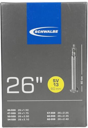 Schwalbe MTB Sv13 60mm, cordoni Unisex Adulto, Neutro, 26 Pollici