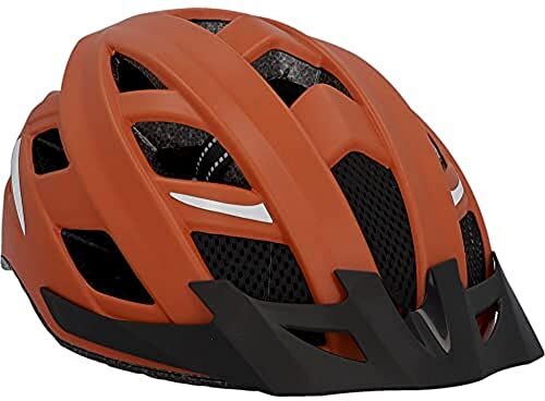 Fischer Miami Casco da Bicicletta, Colore: Arancione, S/M, 54-59cm