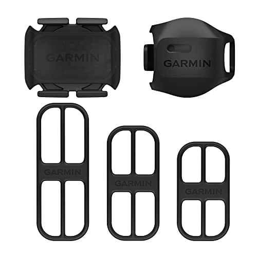 Garmin Sensori di Velocità e Cadenza Accessori  Bici, Ciclismo, Bluetooth e ANT+, Wireless, Facili da Installare