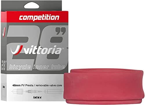 Vittoria Lattice Competiton, Tubo Interno Unisex, Nero, 700 x 19/23