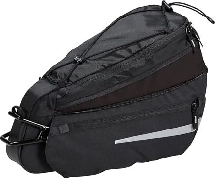 VAUDE Off Road Bag Borsello da bicicletta, unisex, taglia M, Unisex Adulto, Borsa per bicicletta., 12710, Nero, Taglia unica