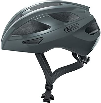 Abus Macator Casco da ciclismo Casco da bici sportiva per principianti Per uomo e donna Grigio, Taglia S