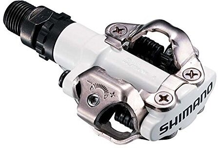 Shimano EPDM520W, Pedale MTB SPD, 2 Pezzi, Bianco