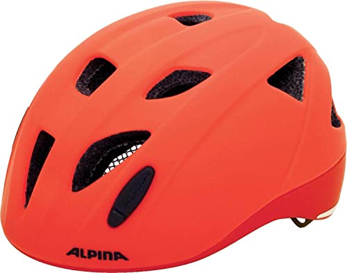 ALPINA XIMO L.E, Casco da Bicicletta Unisex Bambino, Red, 49 cm