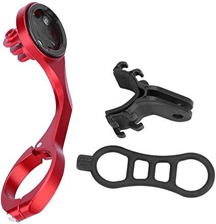 VGEBY1 Supporto per computer da bici, supporto per prolunga per telecamera per azione per computer da bicicletta in lega di alluminio per manubrio da 31,8 mm(Bryton-Rosso) Ciclismo Biciclette E Ricambi