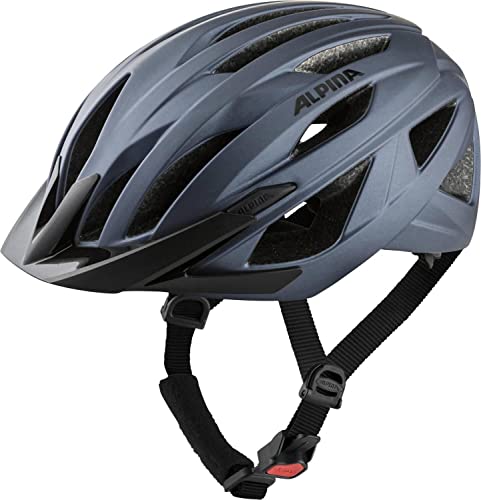 ALPINA Delft MIPS, Casco da Bicicletta Unisex Adulto, Indigo Matt, 58-63 cm