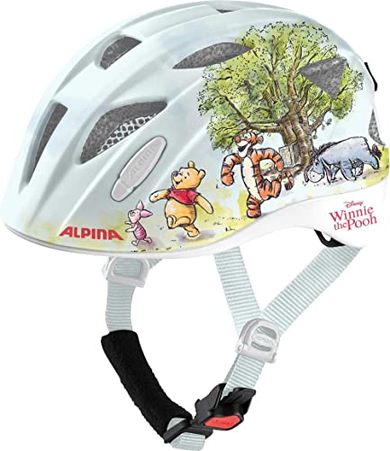 ALPINA XIMO Disney, Casco da Bicicletta Unisex Bambino, Winnie Pooh Gloss, 49-54 cm