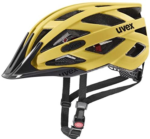 Uvex i-vo cc, casco tuttofare leggero unisex, regolazione individuale delle dimensioni, ampliabile con luce a LED, sunbee, 52-57 cm