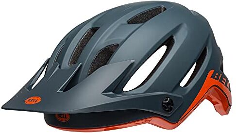 BELL Casco 4forty MIPS MTB, Unisex Adulto, Cliffhanger Matte/Gloss Slate/Orange, L (58-62 cm)