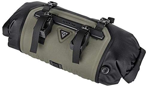 Topeak FrontLoader, Borsa al Manubrio Unisex Adulto, Nero/Grigio, 8 L