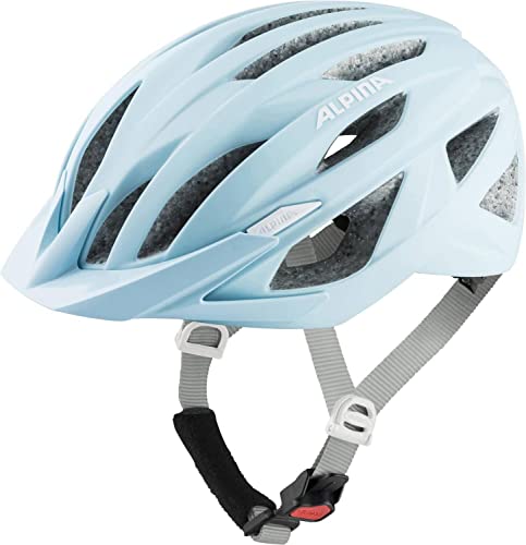 ALPINA Parana, Casco da Bicicletta Unisex Adulto, Pastel Blue Matt, 51-56 cm