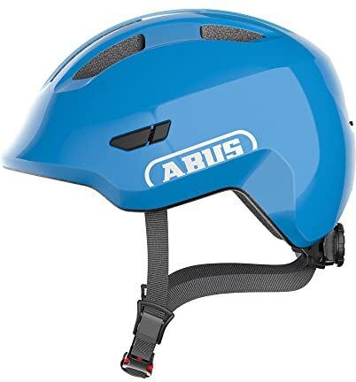 Abus Casco da bici, Blu (Blu lucido), M (50-55 cm)