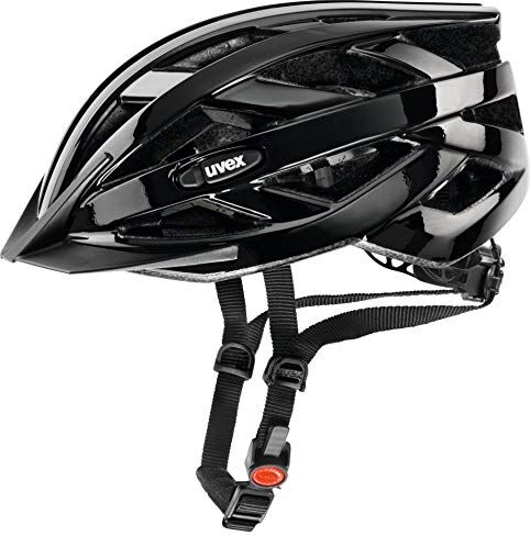 Uvex i-vo, casco tuttofare leggero unisex, regolazione individuale delle dimensioni, ampliabile con luce a LED, black, 52-57 cm