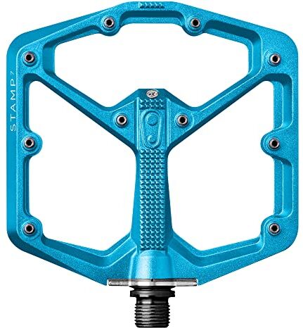 Crankbrothers Stamp-7 Pedali Grande, Blu