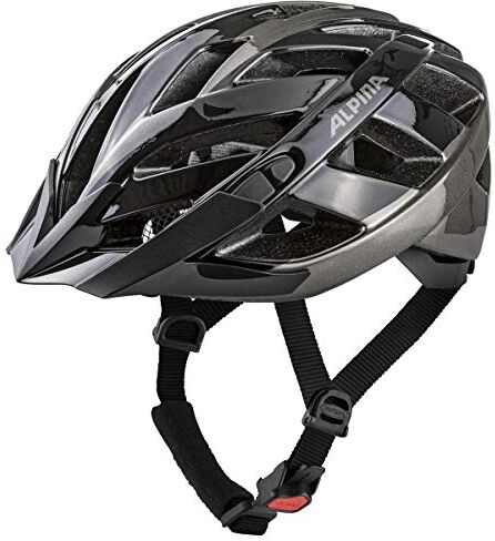 ALPINA Panoma 2.0, Casco Unisex Adulto, Black-Anthracite, 52-57 cm