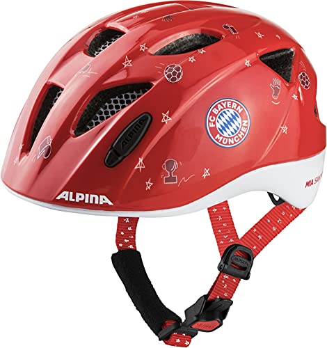 ALPINA XIMO, Casco da Bicicletta Unisex Bambino, FCB Gloss, 47-51 cm