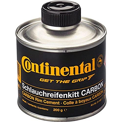 Continental Mastice in Barattolo, Tubular Rim Cement for Carbon Rims, 250G Unisex Adulto, Nero, Taglia única