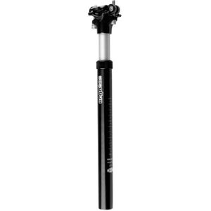 ergotec Sostegno per Sella SP-7.0 / Alumium AL6061-T6, 27.2 x 350 mm, in elastomero MCU, Colore: Nero sabbiato ergotec Sostegno per Sella SP-7.0 / Alumium AL6061-T6, 27.2 x 350 mm, in elastomero MCU, Colore: Nero sabbiato