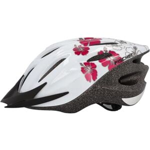 Fischer Casco da bicicletta anello interno regolabile, imbottitura, con illuminazione, Adulto, Bianco (White), S/M Fischer Casco da bicicletta anello interno regolabile, imbottitura, con illuminazione, Adulto, Bianco (White), S/M