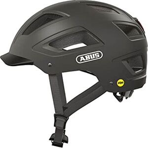 ABUS Hyban 2.0 MIPS city casco da bici con luce posteriore, calotta rigida in ABS, protezione dagli impatti per uomo e donna ABUS Hyban 2.0 MIPS city casco da bici con luce posteriore, calotta rigida in ABS, protezione dagli impatti per uomo e donna