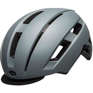 BELL Daily Casco da bicicletta da uomo, colore grigio opaco/nero, taglia L BELL Daily Casco da bicicletta da uomo, colore grigio opaco/nero, taglia L