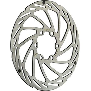 BBB Disco del freno per bicicletta con 6 bulloni in acciaio inox con indicatore di usura per bici da strada, mountain bike, mountain bike, 160 mm, PowerStop BBS-112, argento BBB Disco del freno per bicicletta con 6 bulloni in acciaio inox con indicatore di usura per bici da strada, mountain bike, mountain bike, 160 mm, PowerStop BBS-112, argento