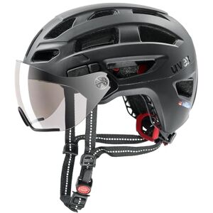 Uvex finale visor, casco bicicletta Unisex adulto, black matt, 56-6 cm Uvex finale visor, casco bicicletta Unisex adulto, black matt, 56-6 cm