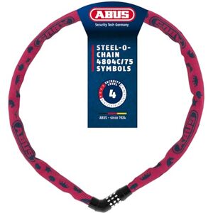 ABUS Lucchetto a catena Steel-O-Chain 4804C SYMBOLS – Lucchetto a combinazione per biciclette per bambini – Livello di sicurezza 4 ABUS Lucchetto a catena Steel-O-Chain 4804C SYMBOLS – Lucchetto a combinazione per biciclette per bambini – Livello di sicurezza 4