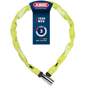 ABUS Lucchetto a Catena 1500 Web Lucchetto per Bicicletta in Acciaio Speciale Catena Rotonda di 4 mm di Spessore Livello di Sicurezza 3 ABUS Lucchetto a Catena 1500 Web Lucchetto per Bicicletta in Acciaio Speciale Catena Rotonda di 4 mm di Spessore Livello di Sicurezza 3