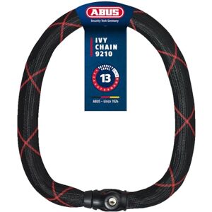 ABUS Lucchetto a catena Ivy Chain 9210 lucchetto per bicicletta in acciaio temprato catena spessa 10 mm livello di sicurezza 13 ABUS Lucchetto a catena Ivy Chain 9210 lucchetto per bicicletta in acciaio temprato catena spessa 10 mm livello di sicurezza 13