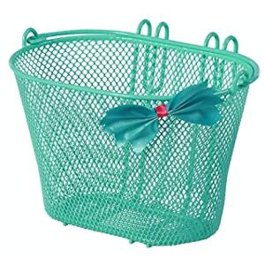 Basil Gelsomino, Cestino per Bicicletta per Bambini Gioventù Unisex, Verde, 28 cm x 20 cm x 19 cm Basil Gelsomino, Cestino per Bicicletta per Bambini Gioventù Unisex, Verde, 28 cm x 20 cm x 19 cm