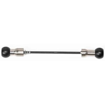 Burley COHO Spiedino da 5 mm (130-135 mm), nero/argento Burley COHO Spiedino da 5 mm (130-135 mm), nero/argento