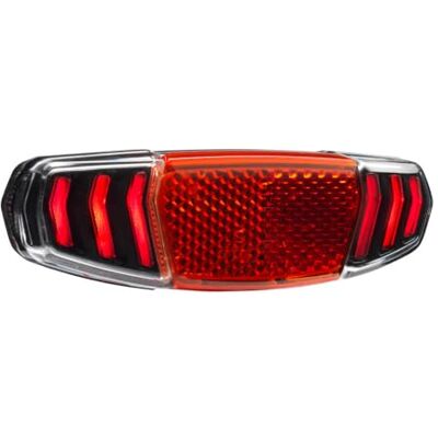 busch+müller Fanale Posteriore Unisex per Adulti Dart Plus, Funzionamento dinamico, Rosso, 50-80 mm busch+müller Fanale Posteriore Unisex per Adulti Dart Plus, Funzionamento dinamico, Rosso, 50-80 mm