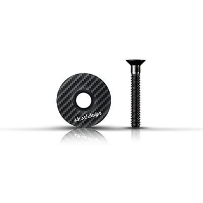Rie:sel Tappo testa - Carbonio - Per 1 1/8 - Leggero Rie:sel Tappo testa - Carbonio - Per 1 1/8 - Leggero