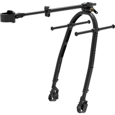Topeak Zi:RAK Essential Portapacchi Posteriore per Bici da Strada, Gravel e MTB con Montaggio a Cinturini, Nero Topeak Zi:RAK Essential Portapacchi Posteriore per Bici da Strada, Gravel e MTB con Montaggio a Cinturini, Nero