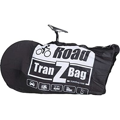 EVOC Borsa per il trasporto di biciclette TranZbag ROAD, protezione per il trasporto di ruote da 28″ (per ruote da cross e gravel, pieghevole, dimensioni minime, tracolla, doppia zip), Nero EVOC Borsa per il trasporto di biciclette TranZbag ROAD, protezione per il trasporto di ruote da 28″ (per ruote da cross e gravel, pieghevole, dimensioni minime, tracolla, doppia zip), Nero